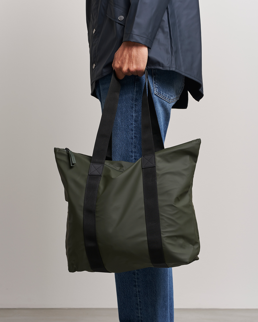 Men | Old product images | RAINS | Tote Bag Rush Green