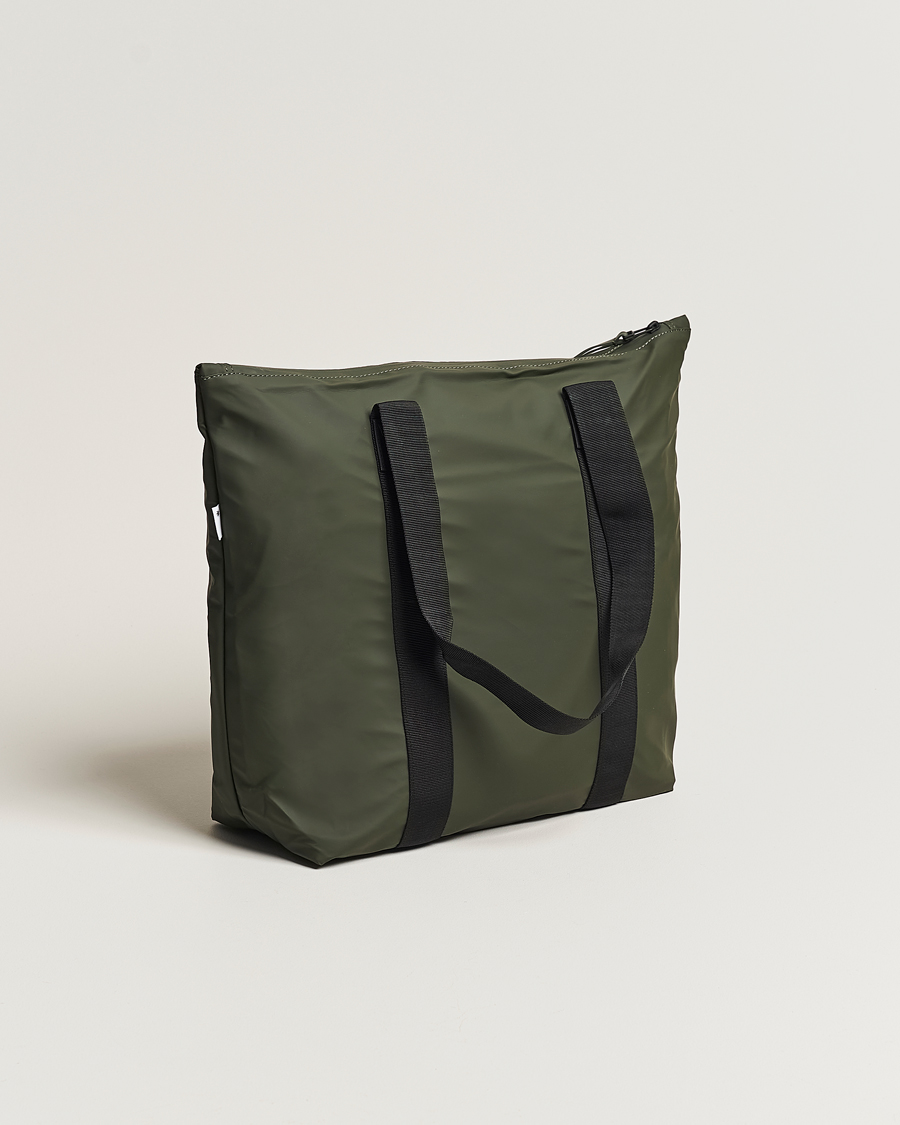 Men | RAINS Tote Bag Rush Green | RAINS | Tote Bag Rush Green