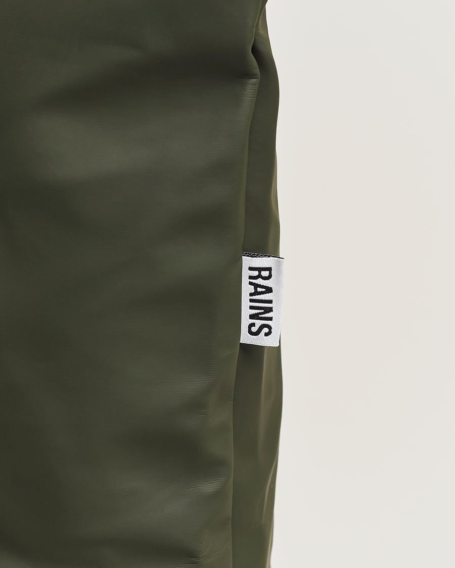 Men | RAINS Tote Bag Rush Green | RAINS | Tote Bag Rush Green
