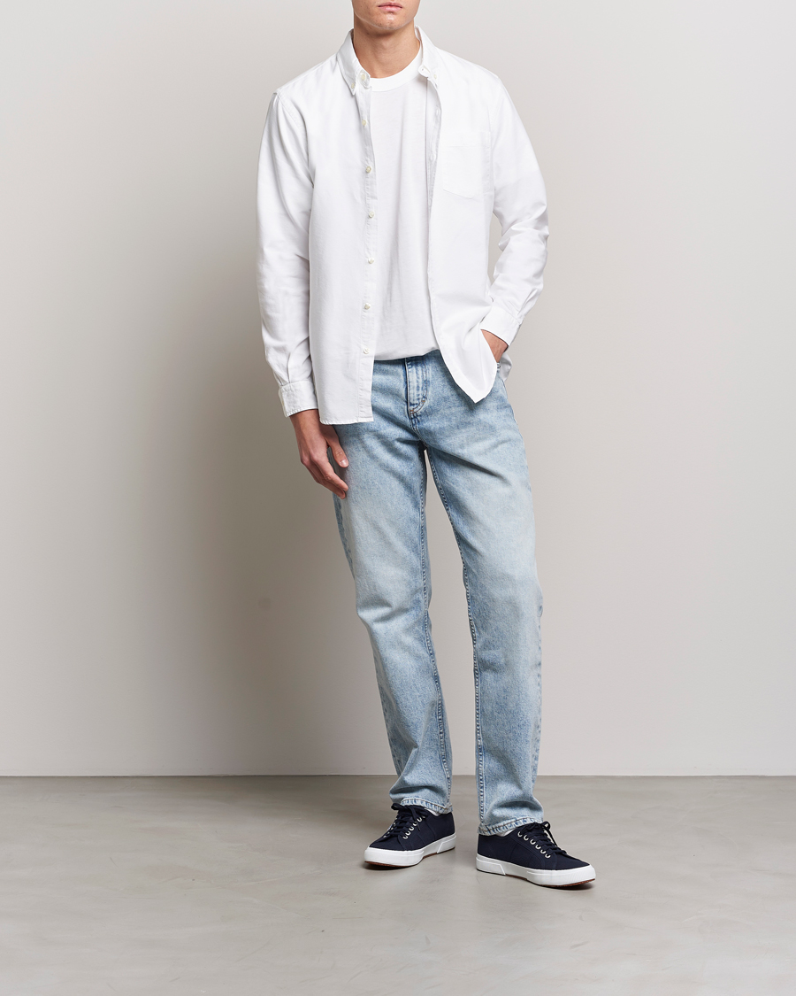 Men | Oxford Shirts | Colorful Standard | Classic Organic Oxford Button Down Shirt White