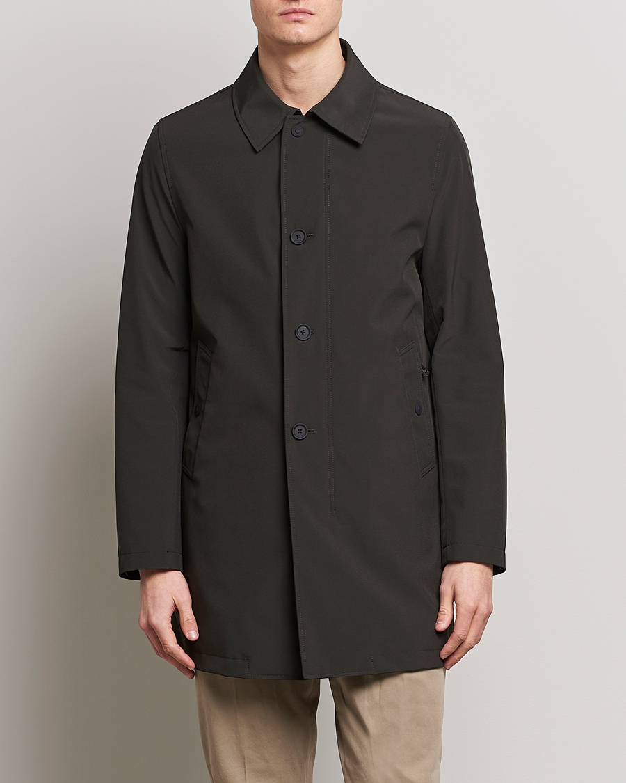 Oscar Jacobson Johnsson Coat Green at 