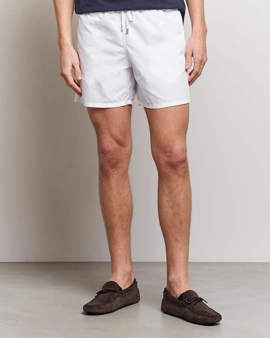 Men | Swimwear | Vilebrequin | Moorea Swimshorts Blanc