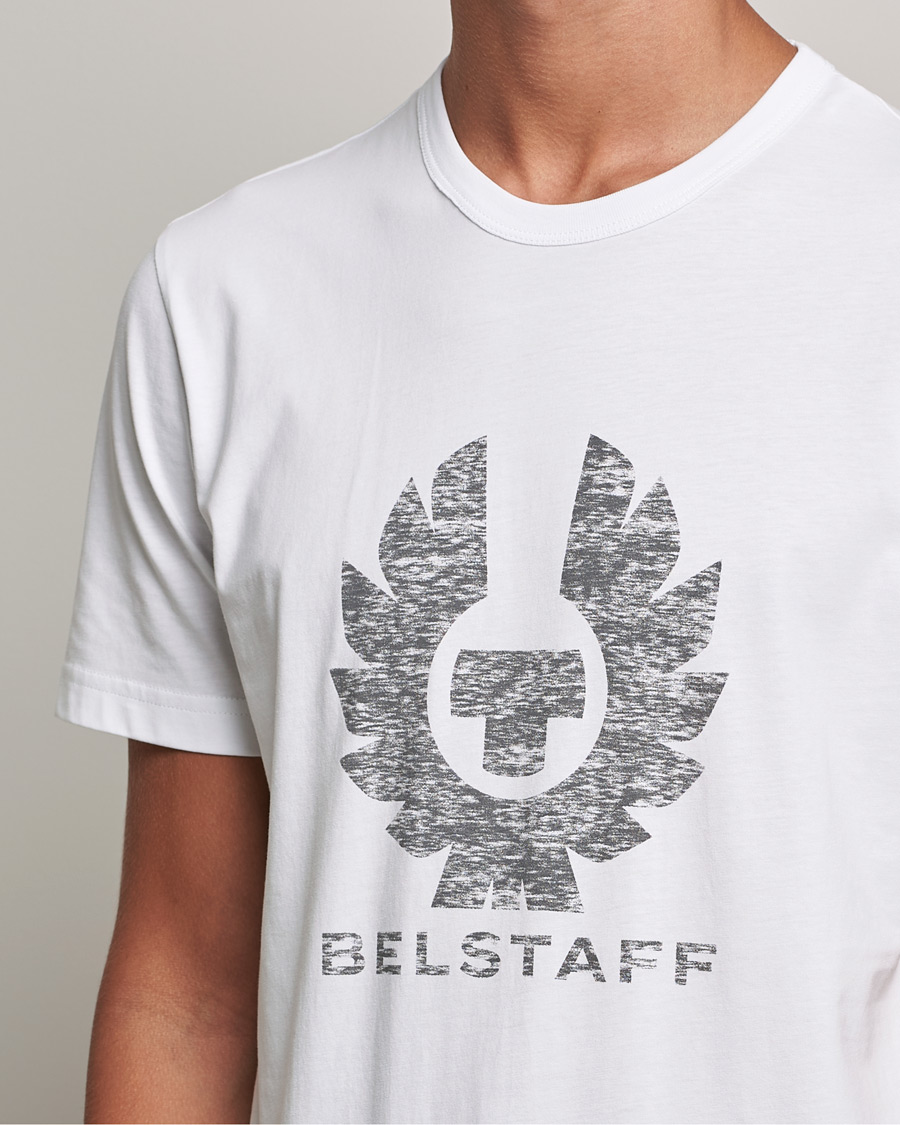 Men | T-Shirts | Belstaff | Coteland Logo Crew Neck Tee White