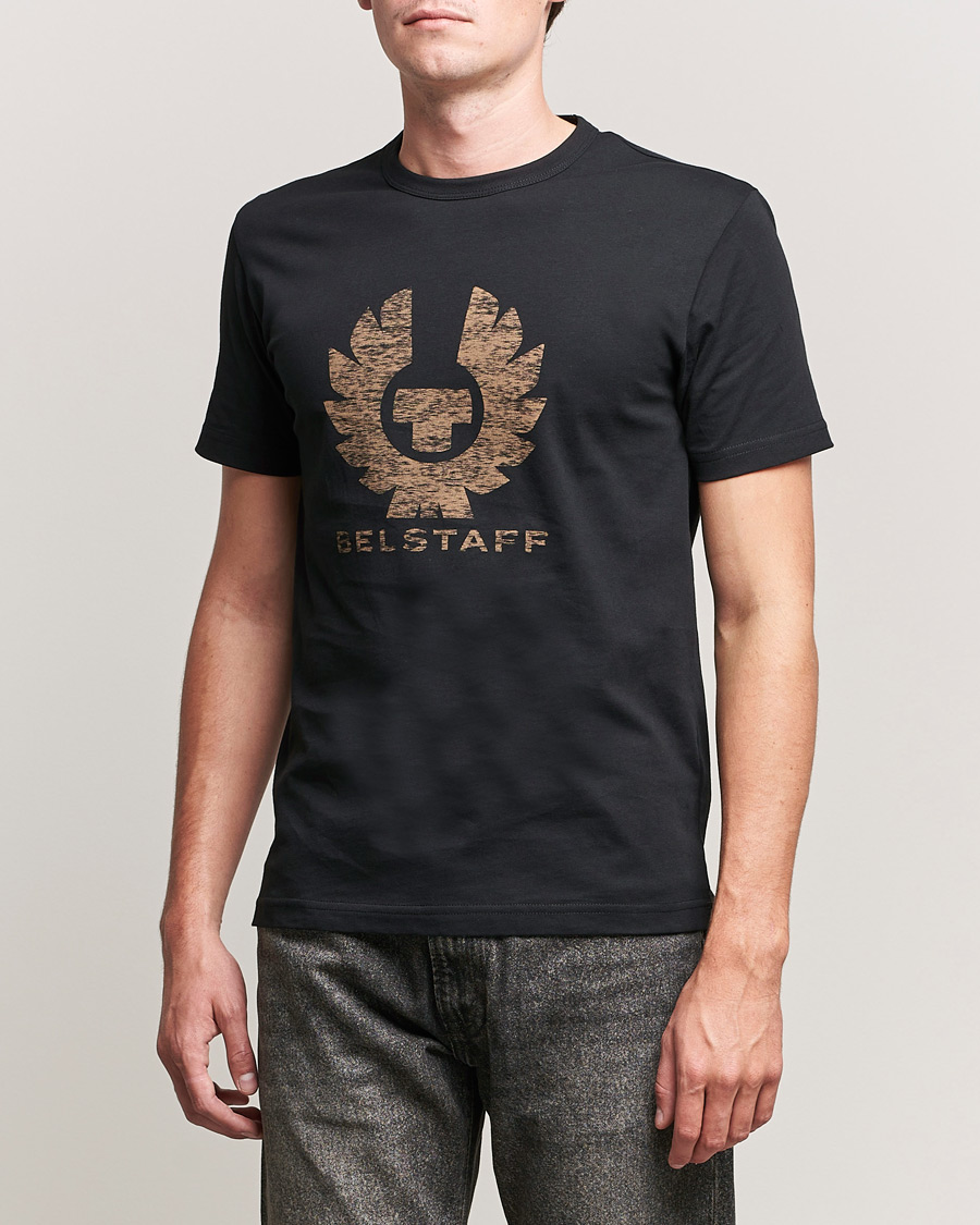 Men | T-Shirts | Belstaff | Coteland Logo Crew Neck Tee Black