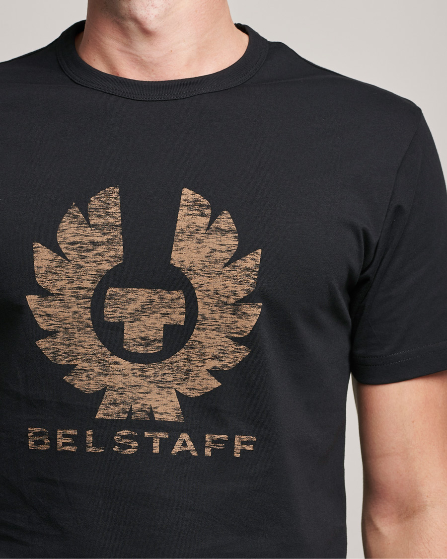 Men | T-Shirts | Belstaff | Coteland Logo Crew Neck Tee Black