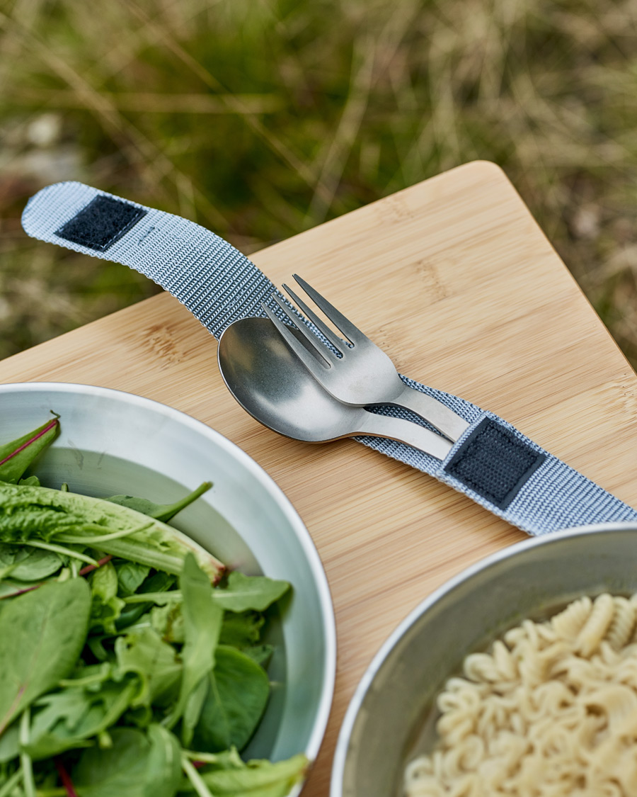 Men | Outdoor living | Snow Peak | Fork & Spoon Set Titanium