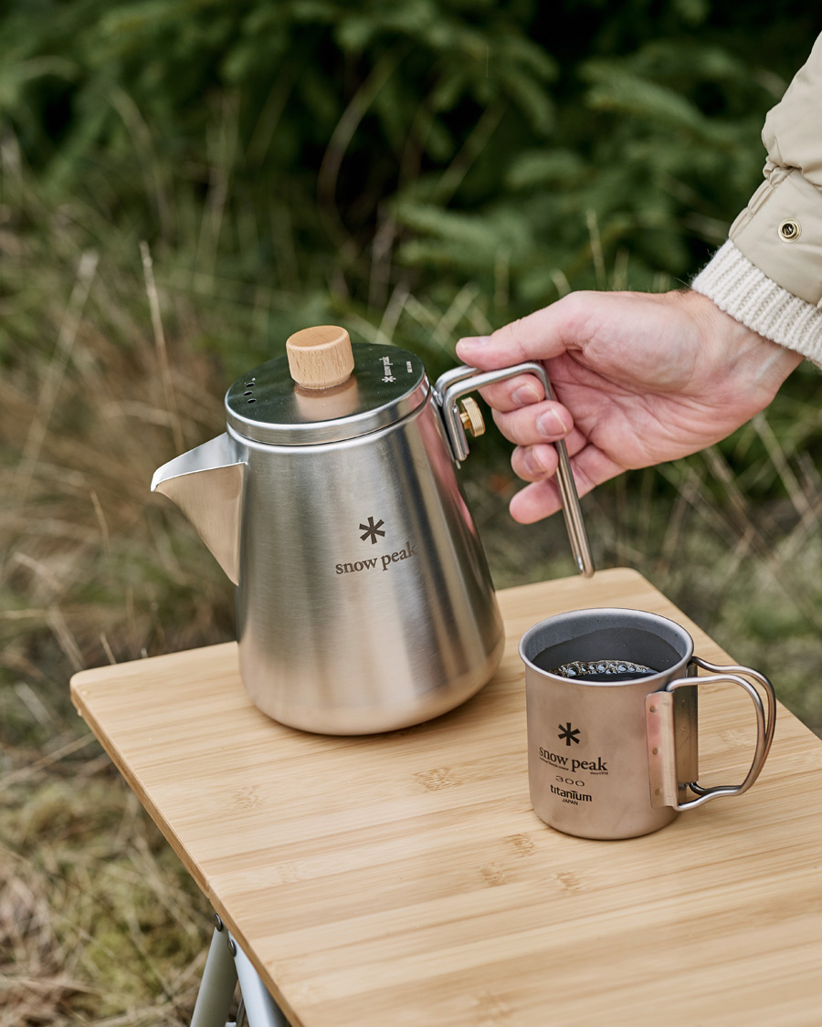 Men | Outdoor living | Snow Peak | Field Barista Kettle Stainless Steel