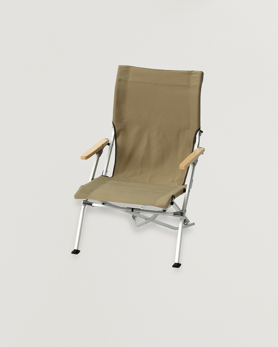 Men | Outdoor living | Snow Peak | Low Beach Chair Khaki