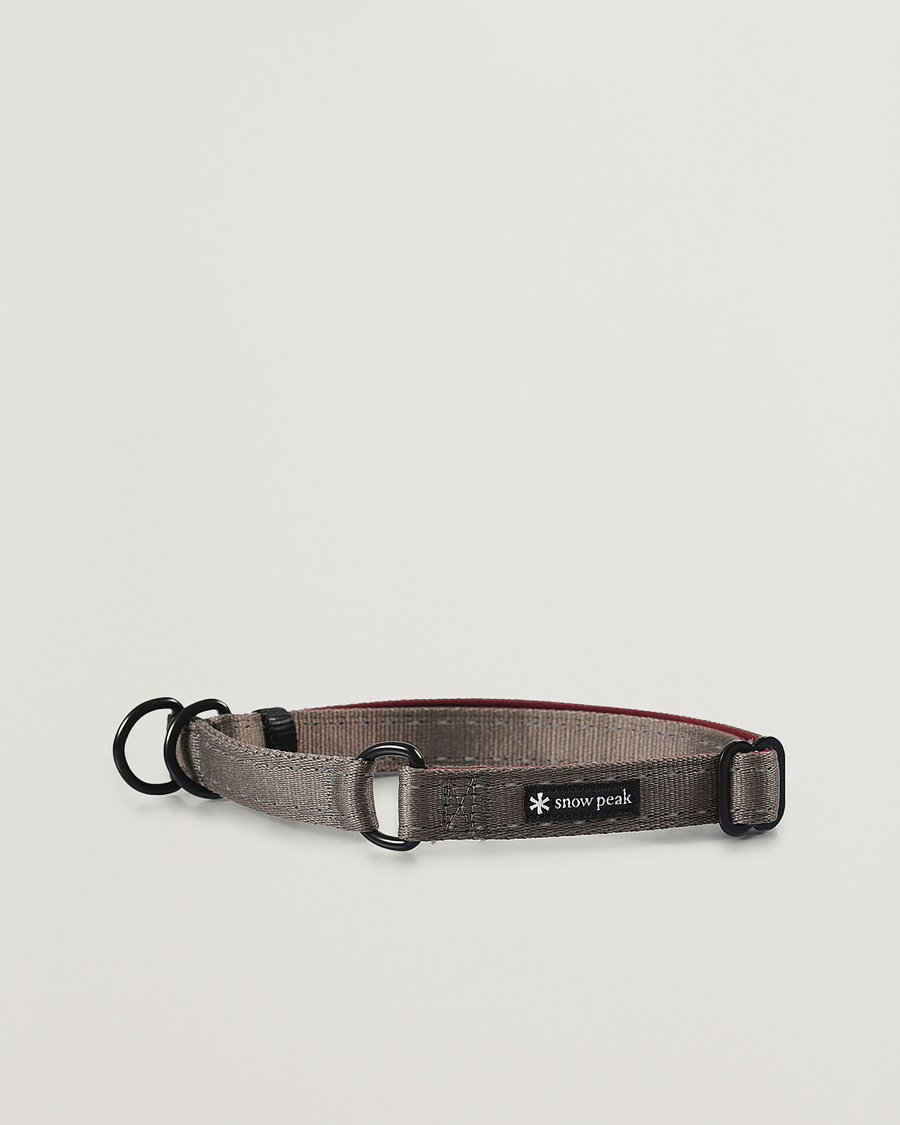 Men | Dog Accessories | Snow Peak | Dog Slip Collar Grey
