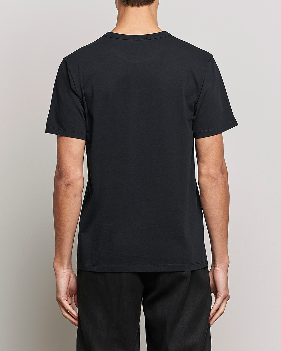 Men | T-Shirts | Maison Kitsuné | Grey Fox Head Tee Black