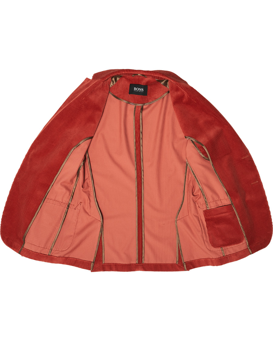 Men | Blazers | BOSS BLACK | BOSS Hanry Corduroy Patch Pocket Blazer Medium Red