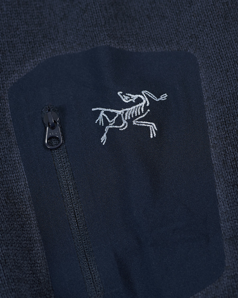 Men | Sweaters & Knitwear | Arc'teryx | Covert Full Zip Hood Kingfisher Heat