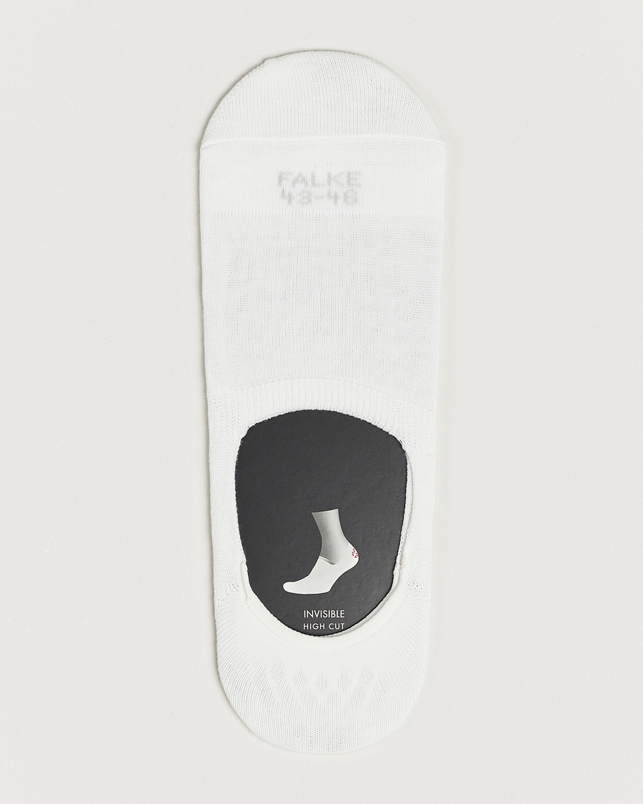 Men | Ankle Socks | Falke | Casual High Cut Sneaker Socks White