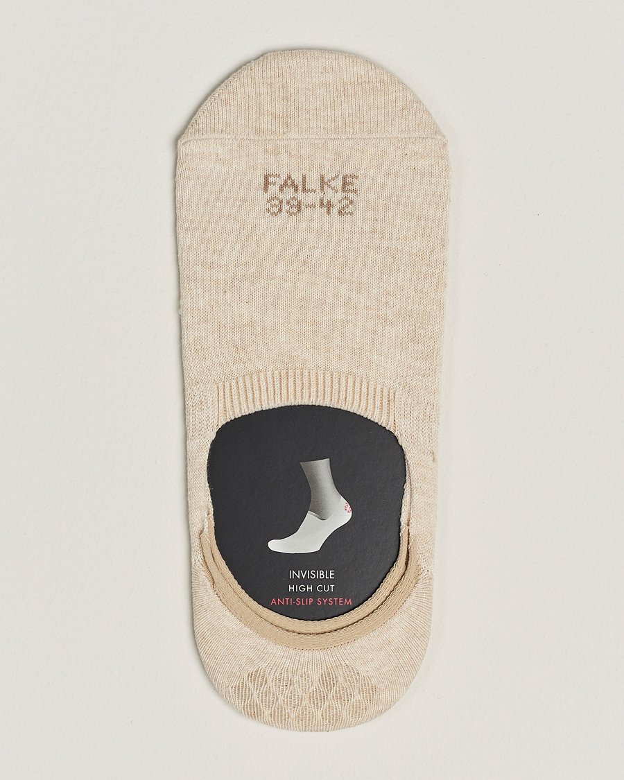 Men | Ankle Socks | Falke | Casual High Cut Sneaker Socks Sand Melange