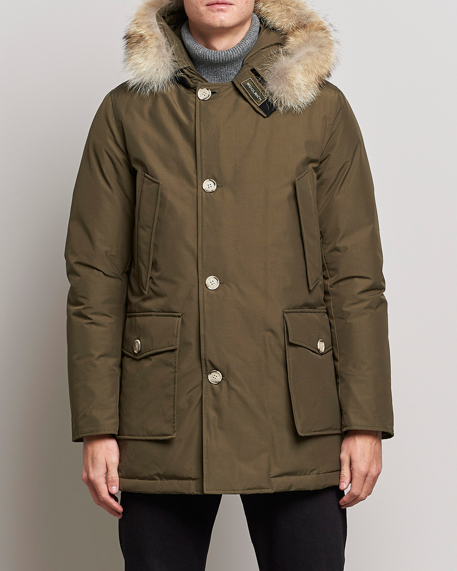 Men | Winter jackets | Woolrich | Arctic Parka DF Dark Green
