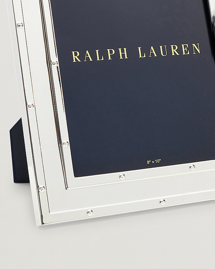 Men |  | Ralph Lauren Home | Bleeker 8x10 Photo Frame Silver