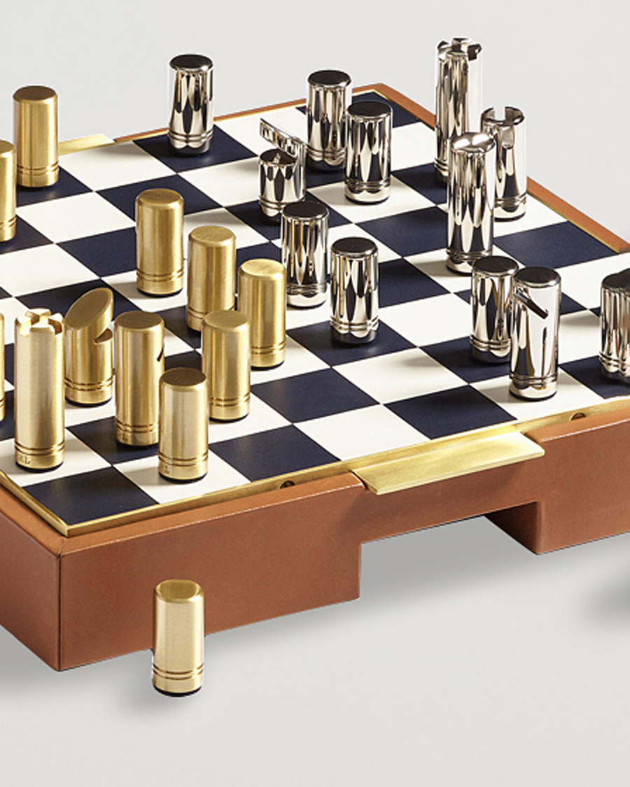 Men | Lifestyle | Ralph Lauren Home | Fowler Chess Set Saddle Multi