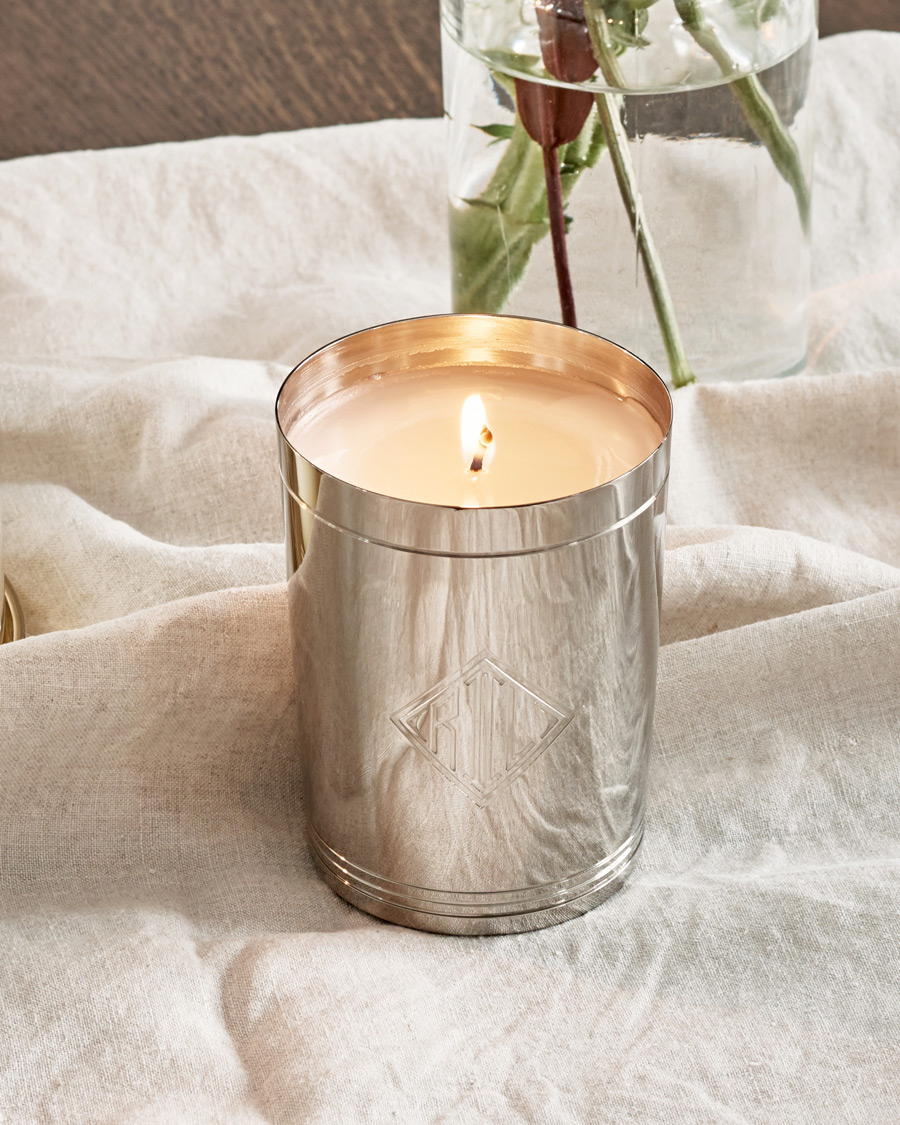 Men | Ralph Lauren Home Rhinelander Flagship Single Wick Candle Silver | Ralph Lauren Home | Rhinelander Flagship Single Wick Candle Silver