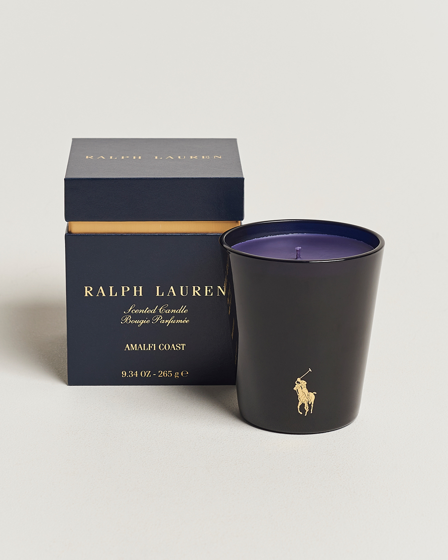 Men |  | Ralph Lauren Home | Amalfi Coast Single Wick Candle Navy/Gold