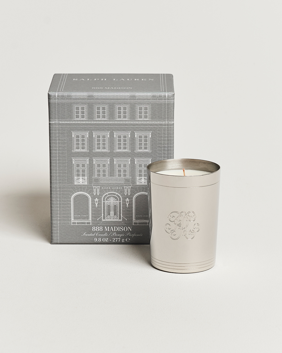 Men | What's new | Ralph Lauren Home | 888 Madison Flagship Single Wick Candle Silver
