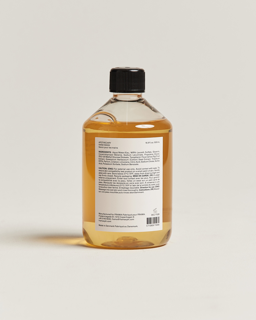 Men | Skincare | Frama | Apothecary Hand Wash Refill 500ml