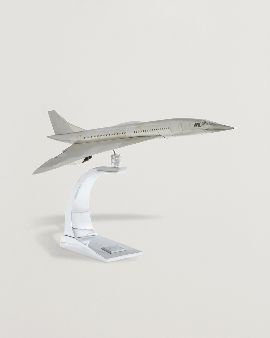 Men | Decoration | Authentic Models | Concorde Aluminum Airplane Silver