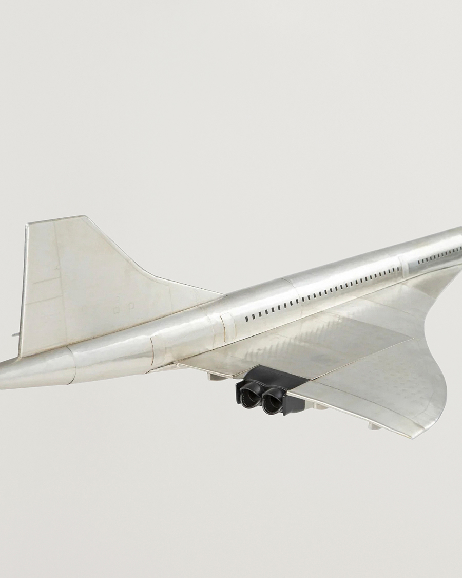 Men | Decoration | Authentic Models | Concorde Aluminum Airplane Silver
