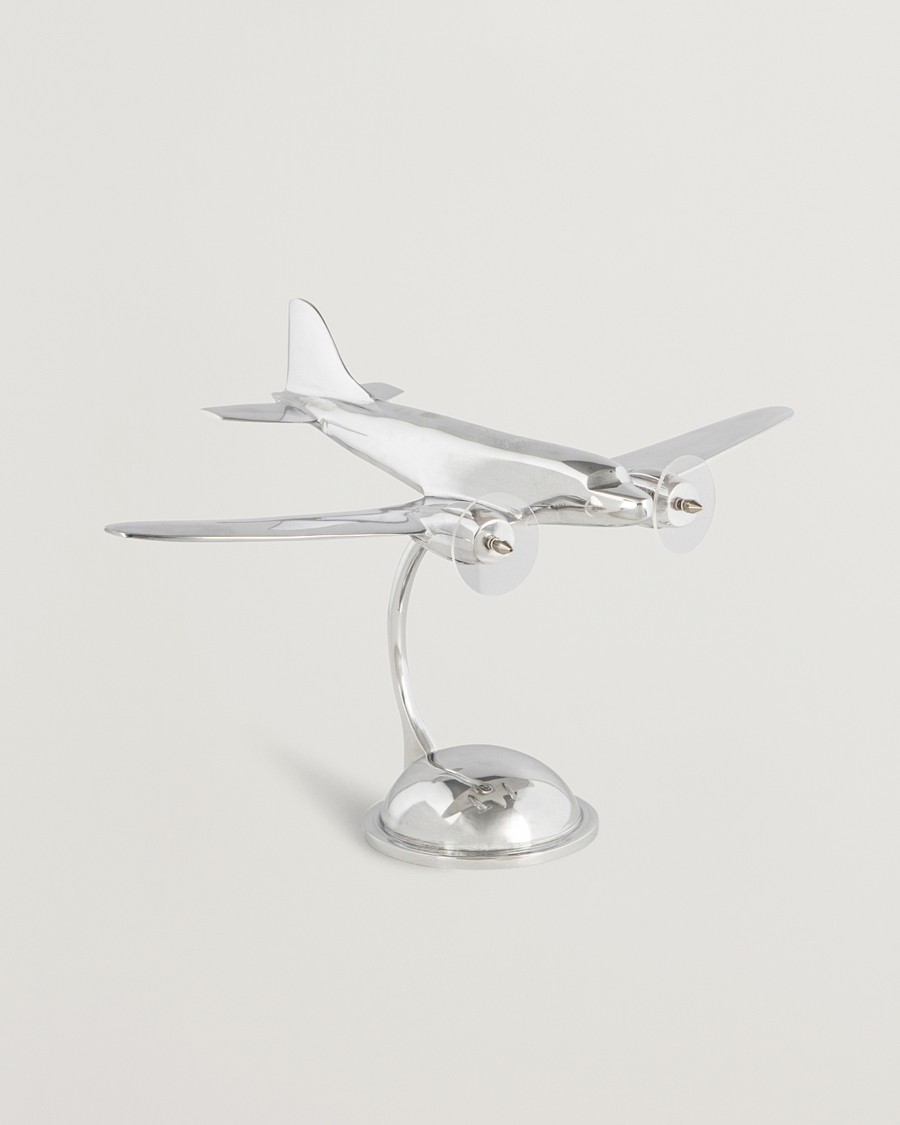 Men |  | Authentic Models | Desktop DC-3 Airplane Silver