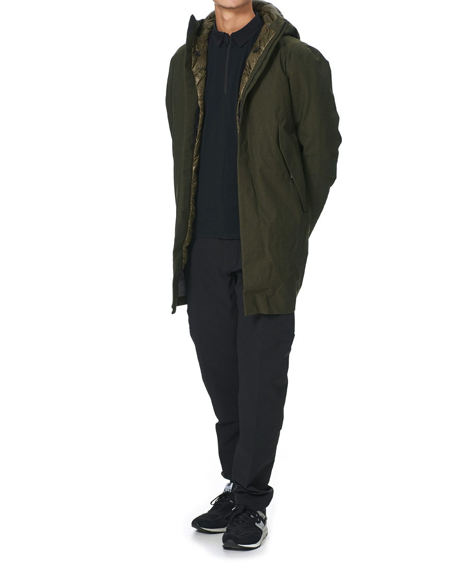 Arc'teryx Veilance Monitor Down TW Coat Olive Heather at 
