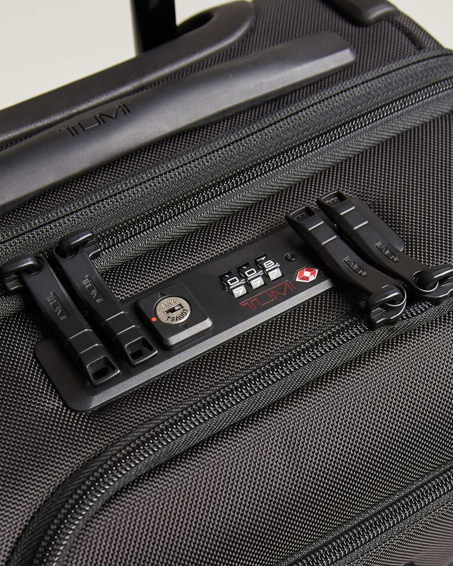 Men | Bags | TUMI | International Dual Access 4 Wheeled Carry-On Black