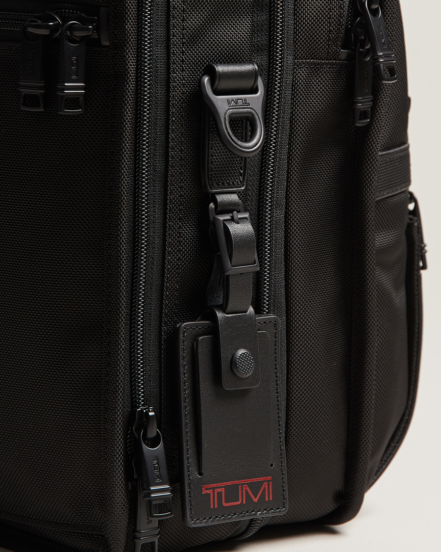 TUMI Alpha 3 Expandable Organizer Laptop Brief Black at