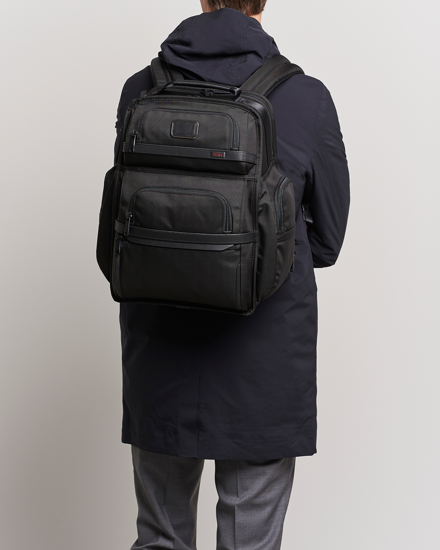 TUMI Alpha 3 Brief Backpack Black at CareOfCarl.com TUMI Alpha 3 Brief Backpack Black at CareOfCarl.com