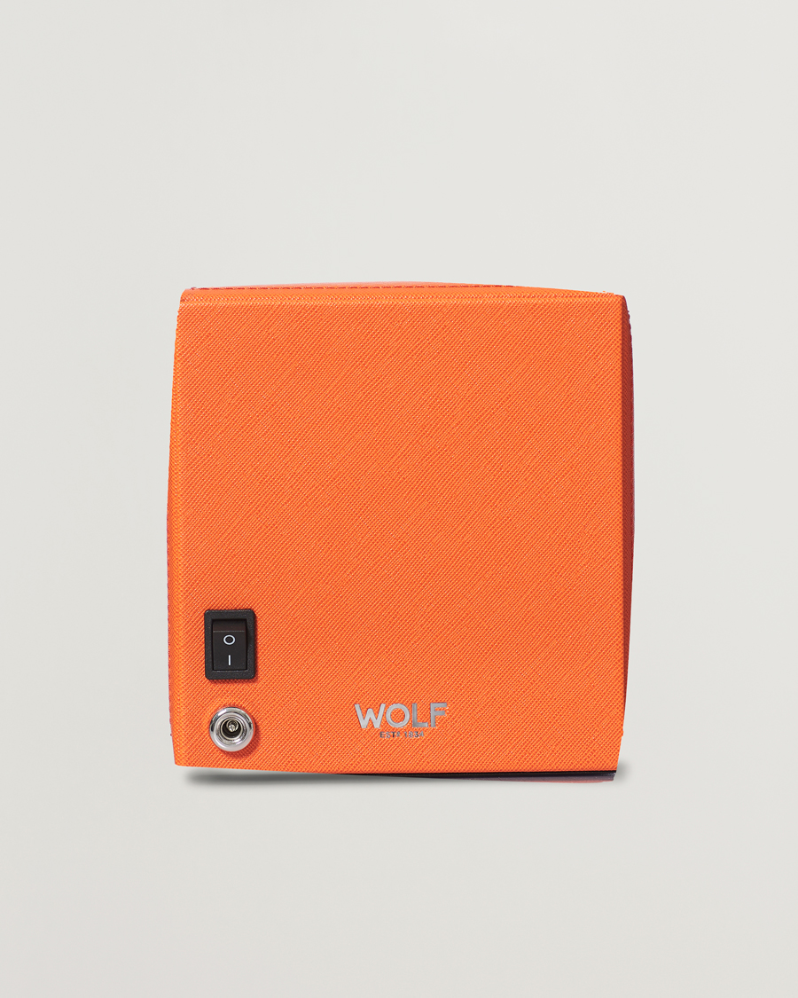 Men | WOLF Cub Single Winder With Cover Orange | WOLF | Cub Single Winder With Cover Orange