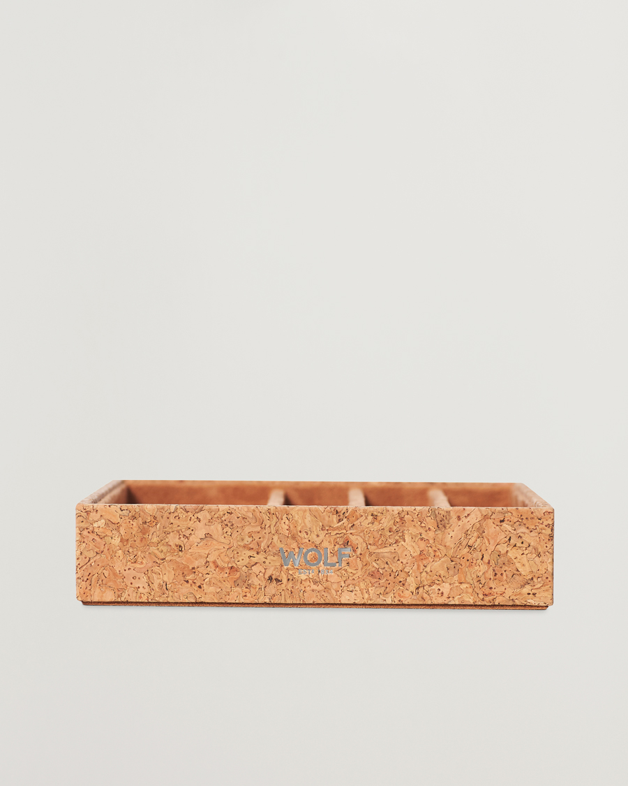 Men | WOLF Analog/Shift 1976 Watch Tray Cork | WOLF | Analog/Shift 1976 Watch Tray Cork
