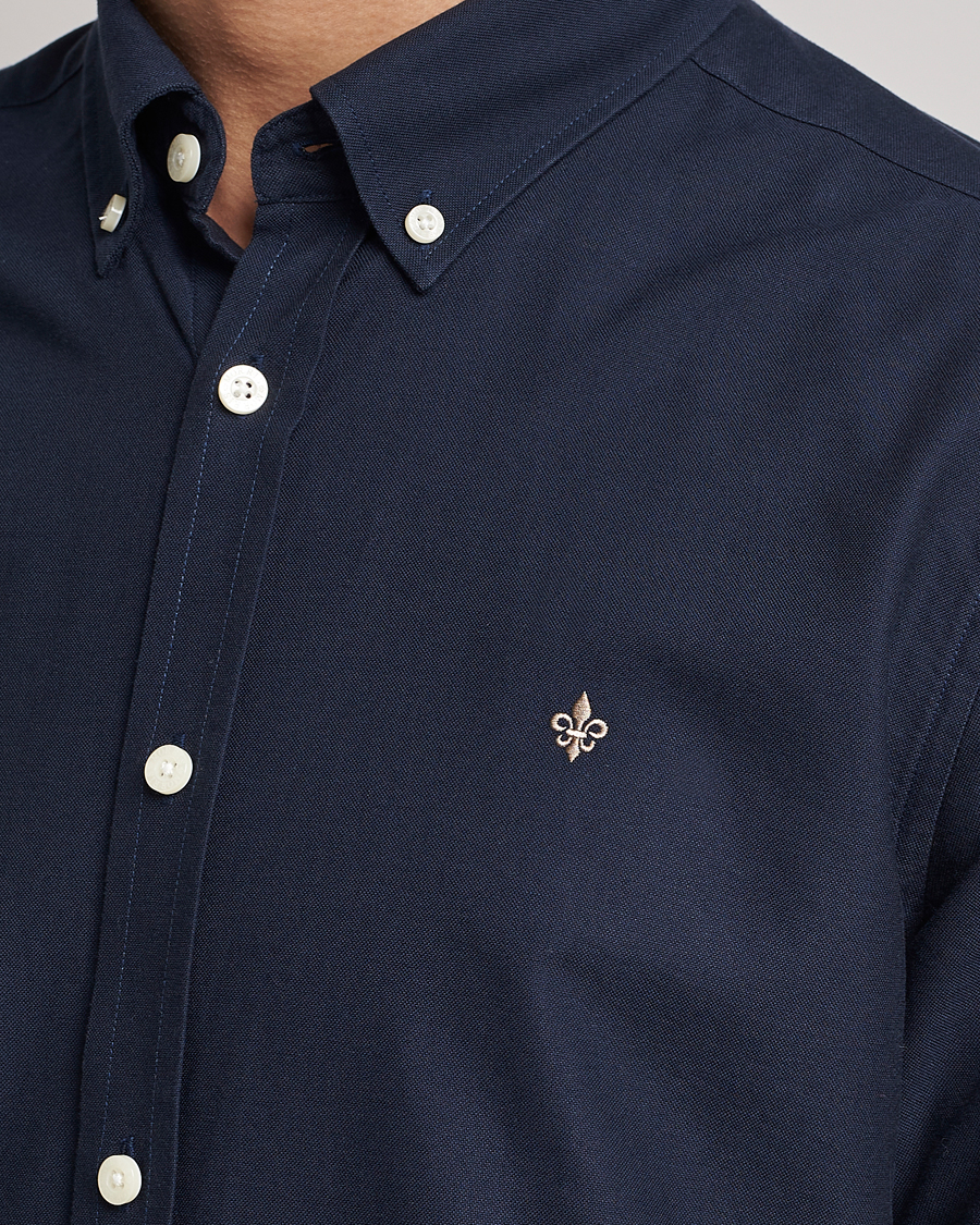 Men | Shirts | Morris | Douglas Oxford Shirt Navy