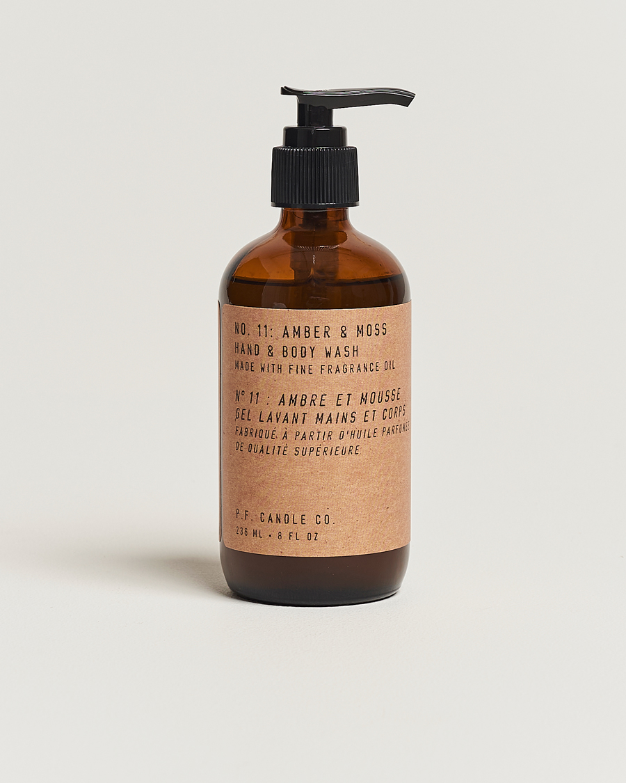 Men | Skincare | P.F. Candle Co. | Hand & Body Wash No. 11 Amber & Moss 236ml
