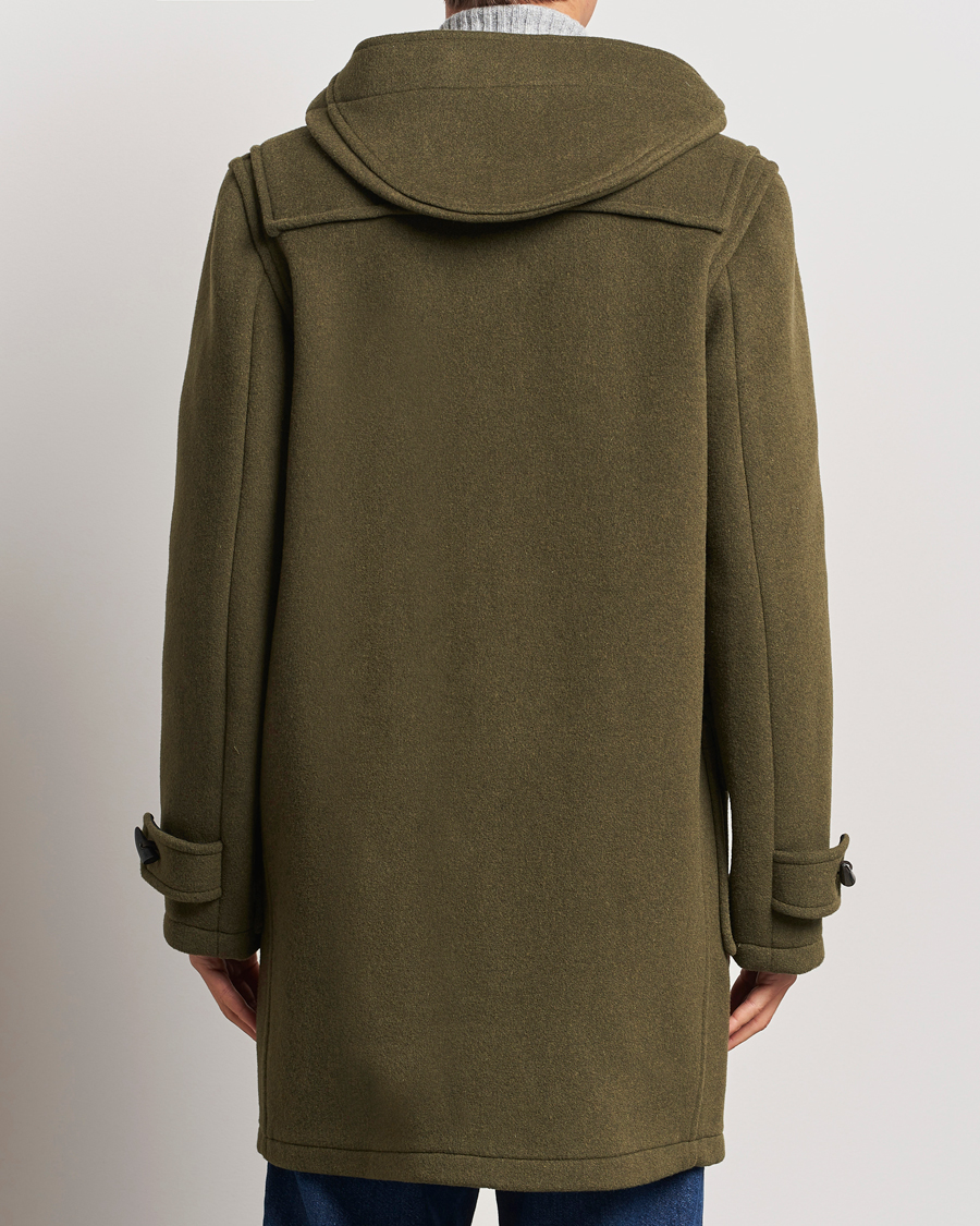 Men | Coats & Jackets | Gloverall | Morris Duffle Coat Loden Green/Check