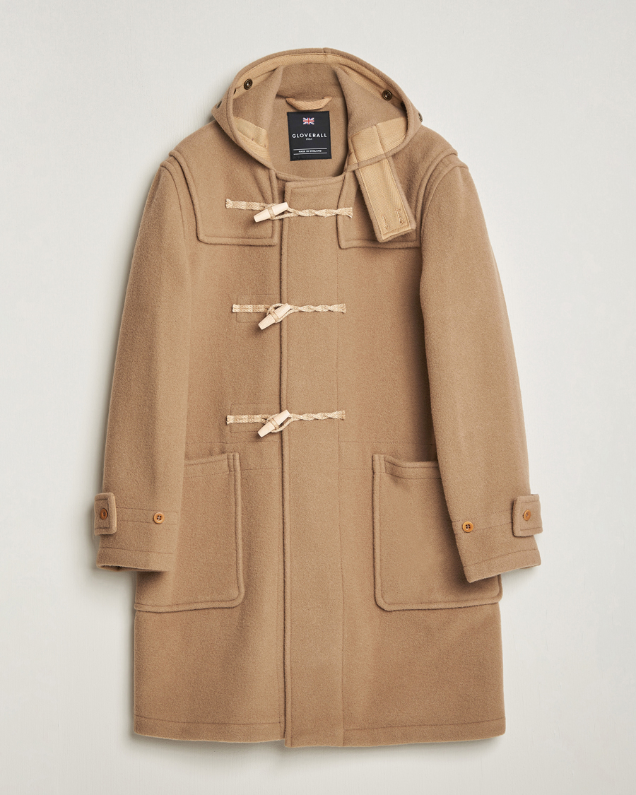 Men | Coats & Jackets | Gloverall | 575 Monty Original Duffle Coat Camel