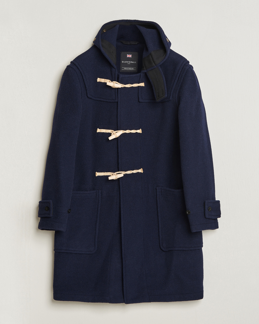 Men | Coats & Jackets | Gloverall | 575 Monty Original Duffle Coat Navy