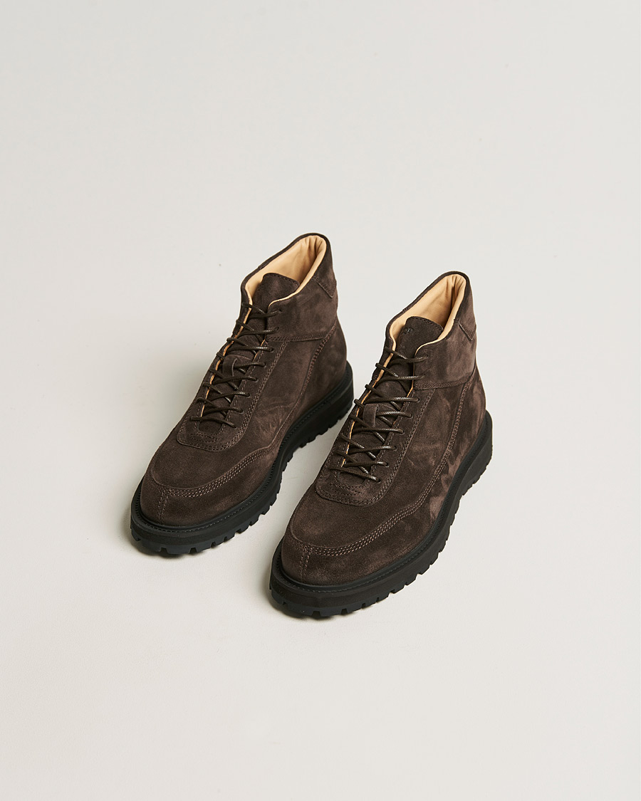 Men | Suede shoes | CQP | Sabulo Suede Boot Dark Brown