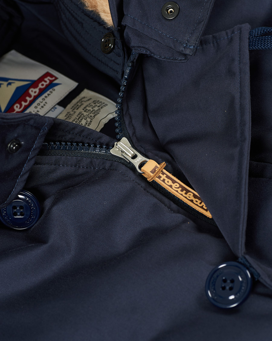 Men | Coats & Jackets | Holubar | M289 Boulder Cotton Parka New Blue