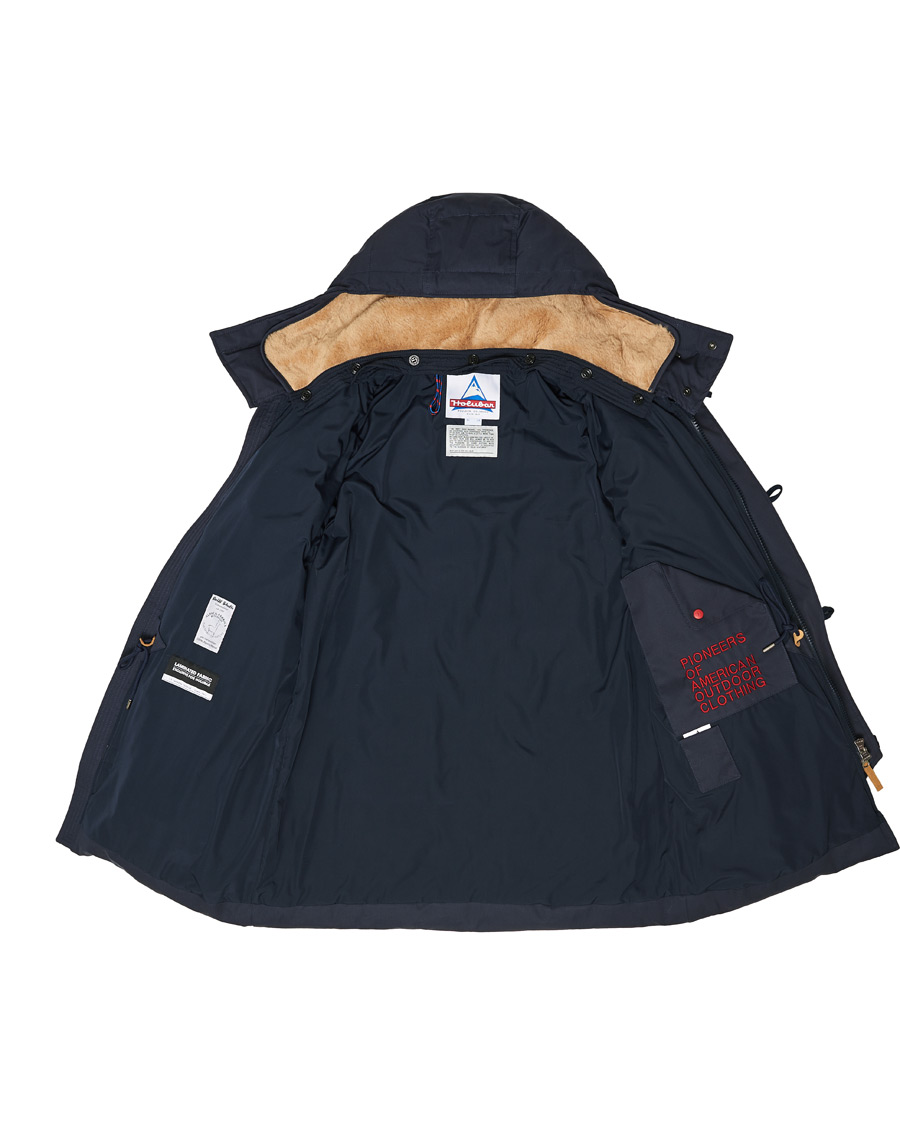 Men | Coats & Jackets | Holubar | M289 Boulder Cotton Parka New Blue