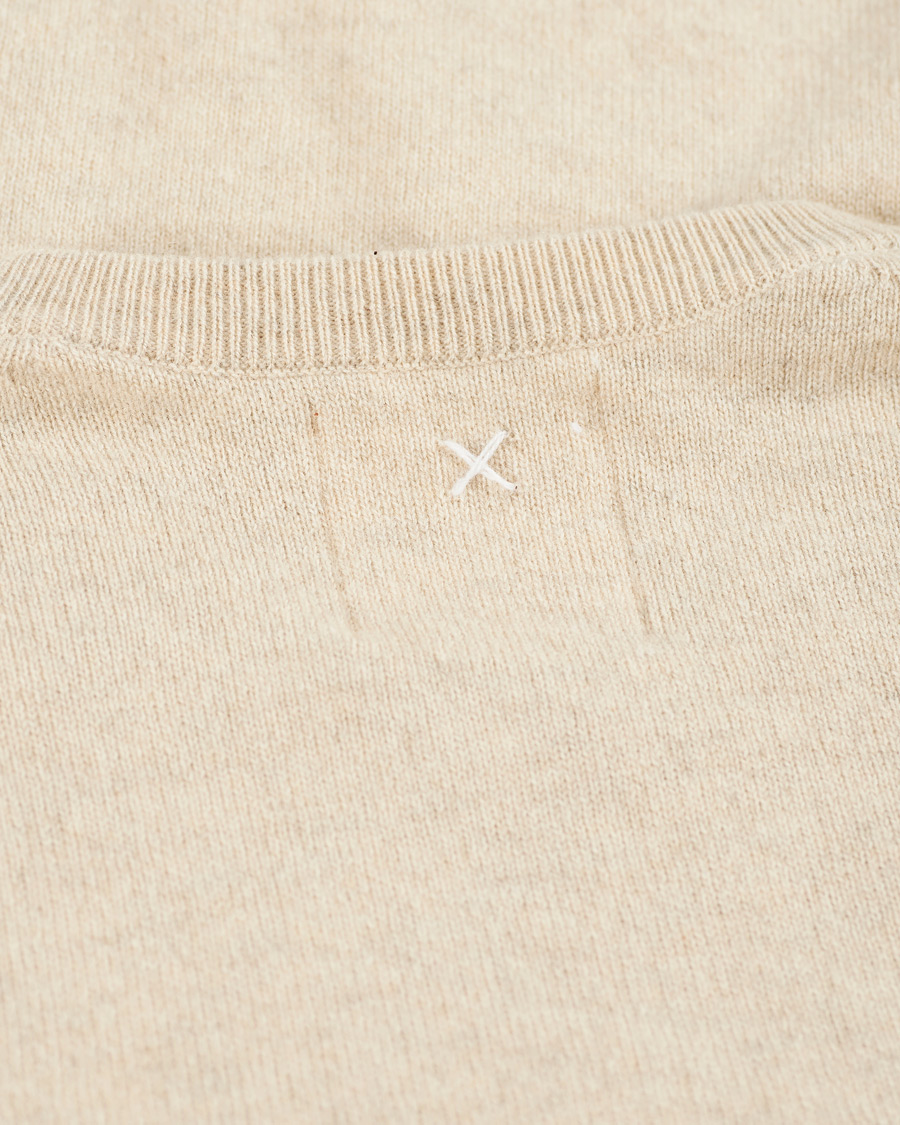 Men | Sweaters & Knitwear | People's Republic of Cashmere | Cashmere Roundneck Oatmilk