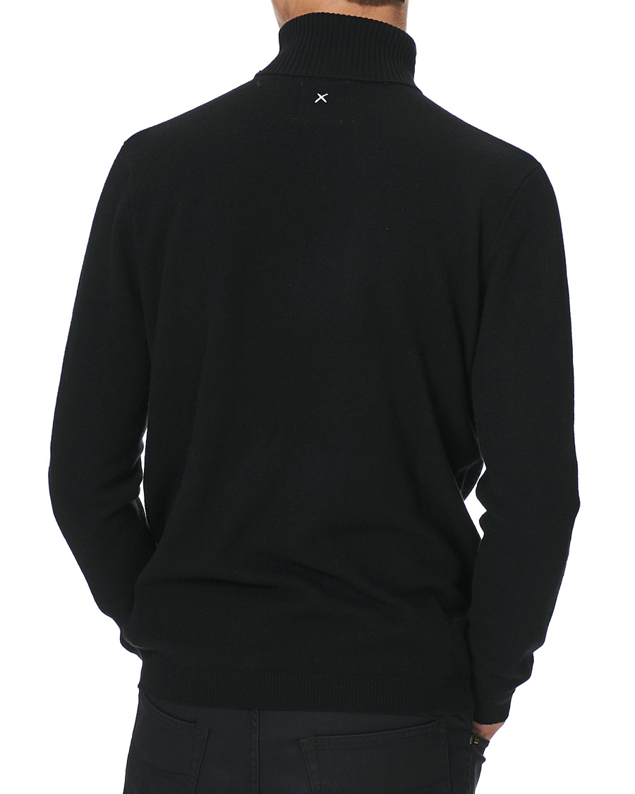 Men | Sweaters & Knitwear | People's Republic of Cashmere | Cashmere Turtleneck Black