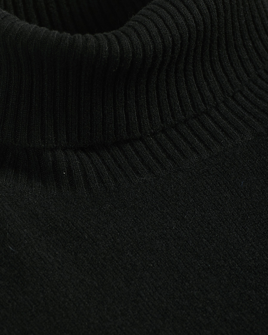 Men | Sweaters & Knitwear | People's Republic of Cashmere | Cashmere Turtleneck Black