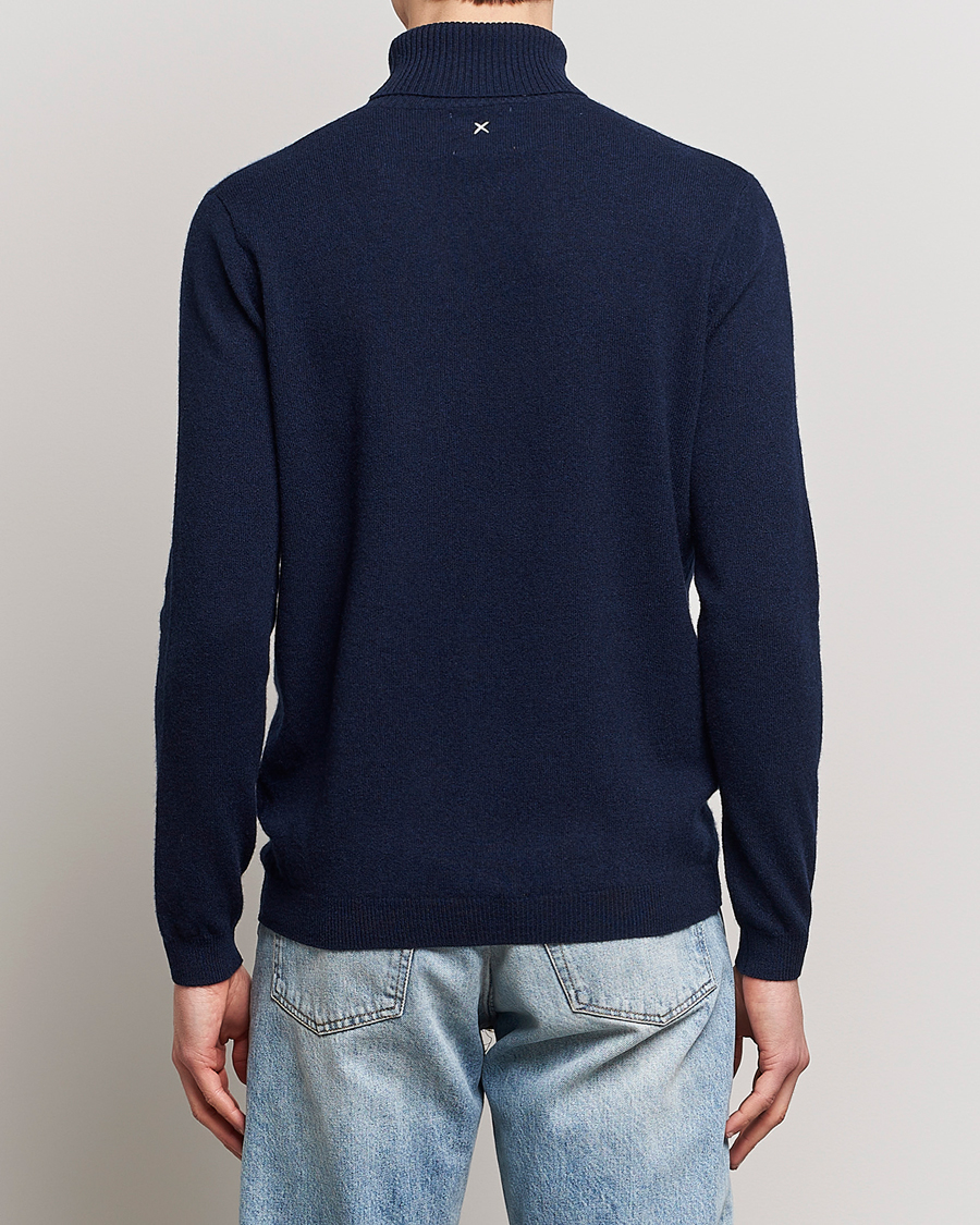 Men | Sweaters & Knitwear | People's Republic of Cashmere | Cashmere Turtleneck Navy