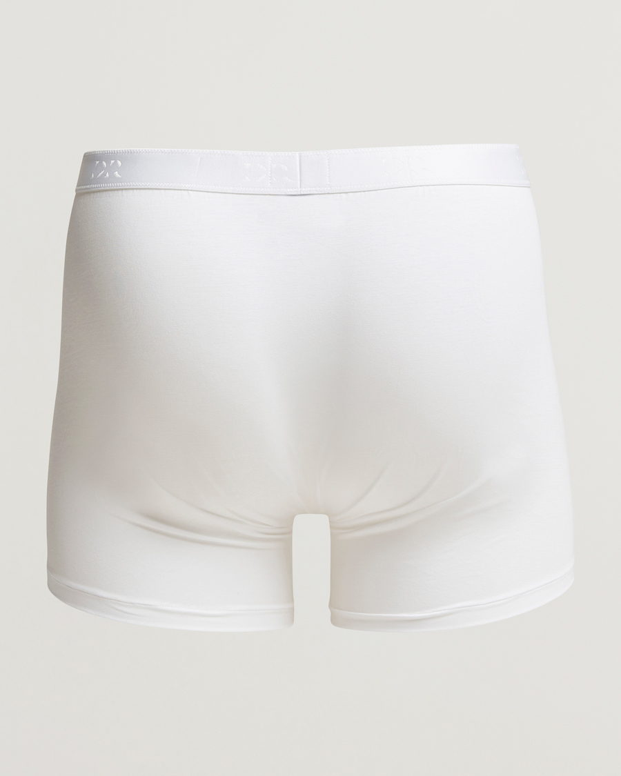 Men | Loungewear | Derek Rose | Pima Cotton Stretch Brief White