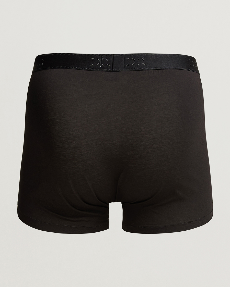 Men | Underwear & Socks | Derek Rose | Pima Cotton Stretch Trunk Black
