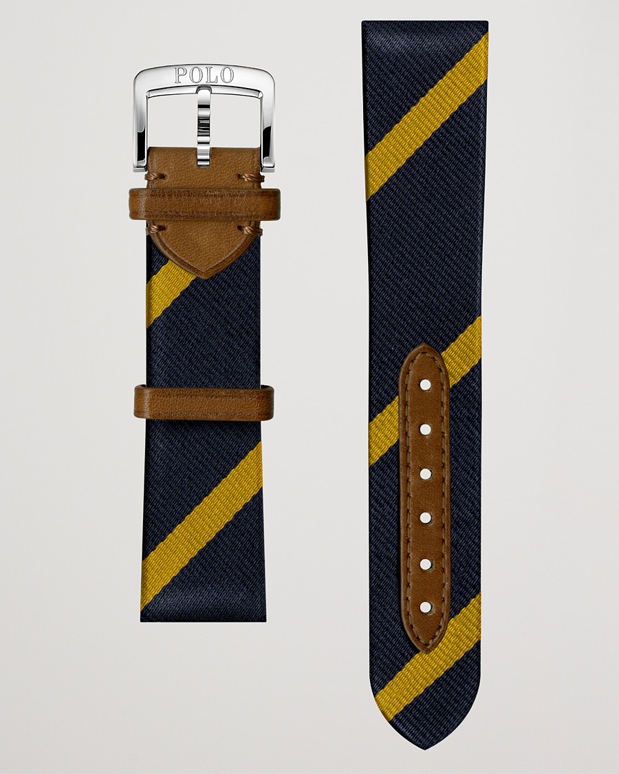 Men |  | Polo Ralph Lauren | Sporting Silk Strap Navy/Gold