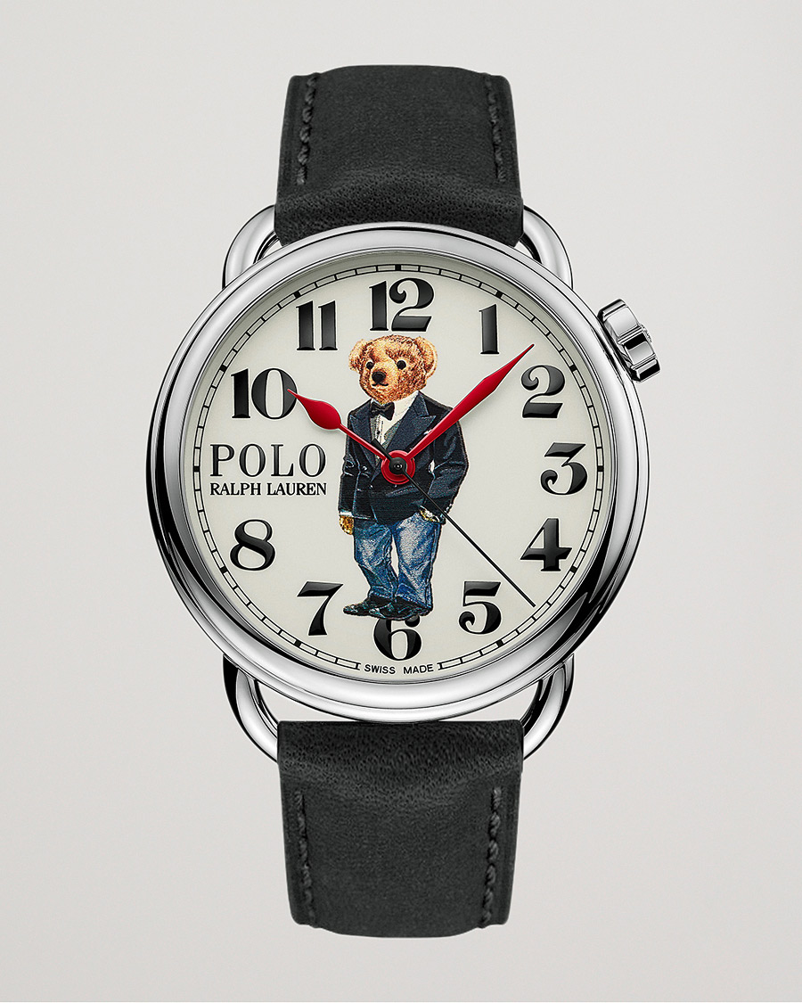 Men | Watches | Polo Ralph Lauren | 42mm Automatic Denim Tux Bear White Dial